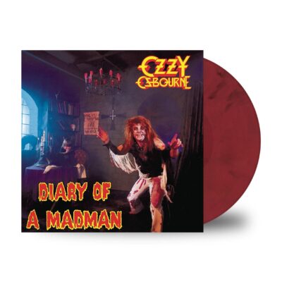 Ozzy Osbourne – Diary Of A Madman (40th Anniversary) (Red Swirl Vinyl) — barcode 0194398833910