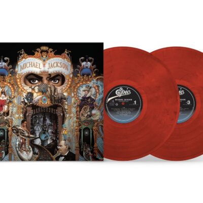 Michael Jackson – Dangerous (Limited Edition) (Red Blacksmoke Vinyl) — barcode 0194398891019