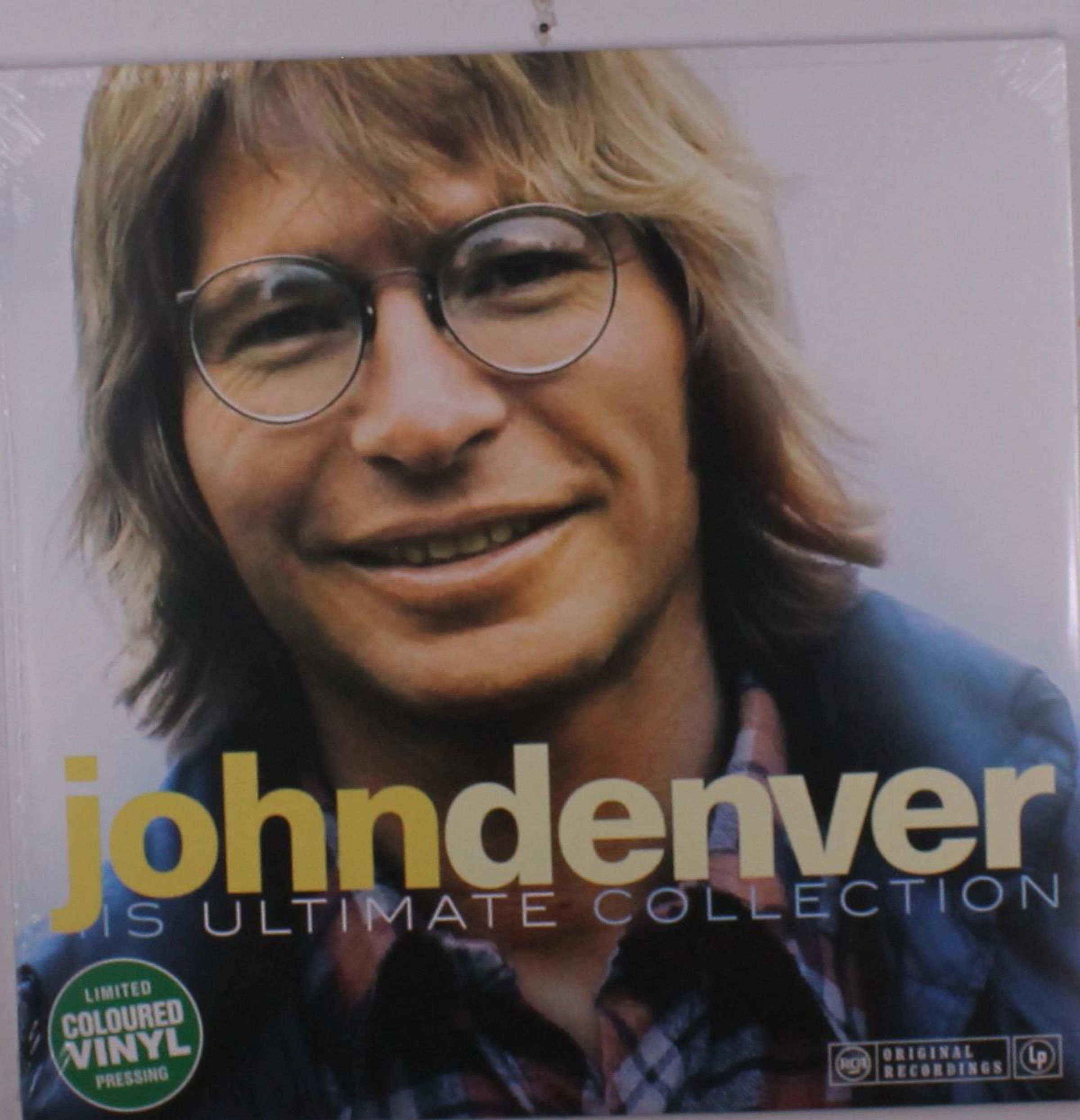 John Denver – His Ultimate Collection (Limited Edition) (Colored Vinyl) — barcode 0194399513019