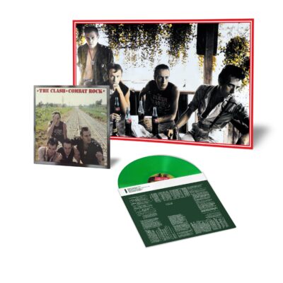 The Clash – Combat Rock (remastered) (180g) (Limited Indie Store Edition) (Green Vinyl) — barcode 0194399689516