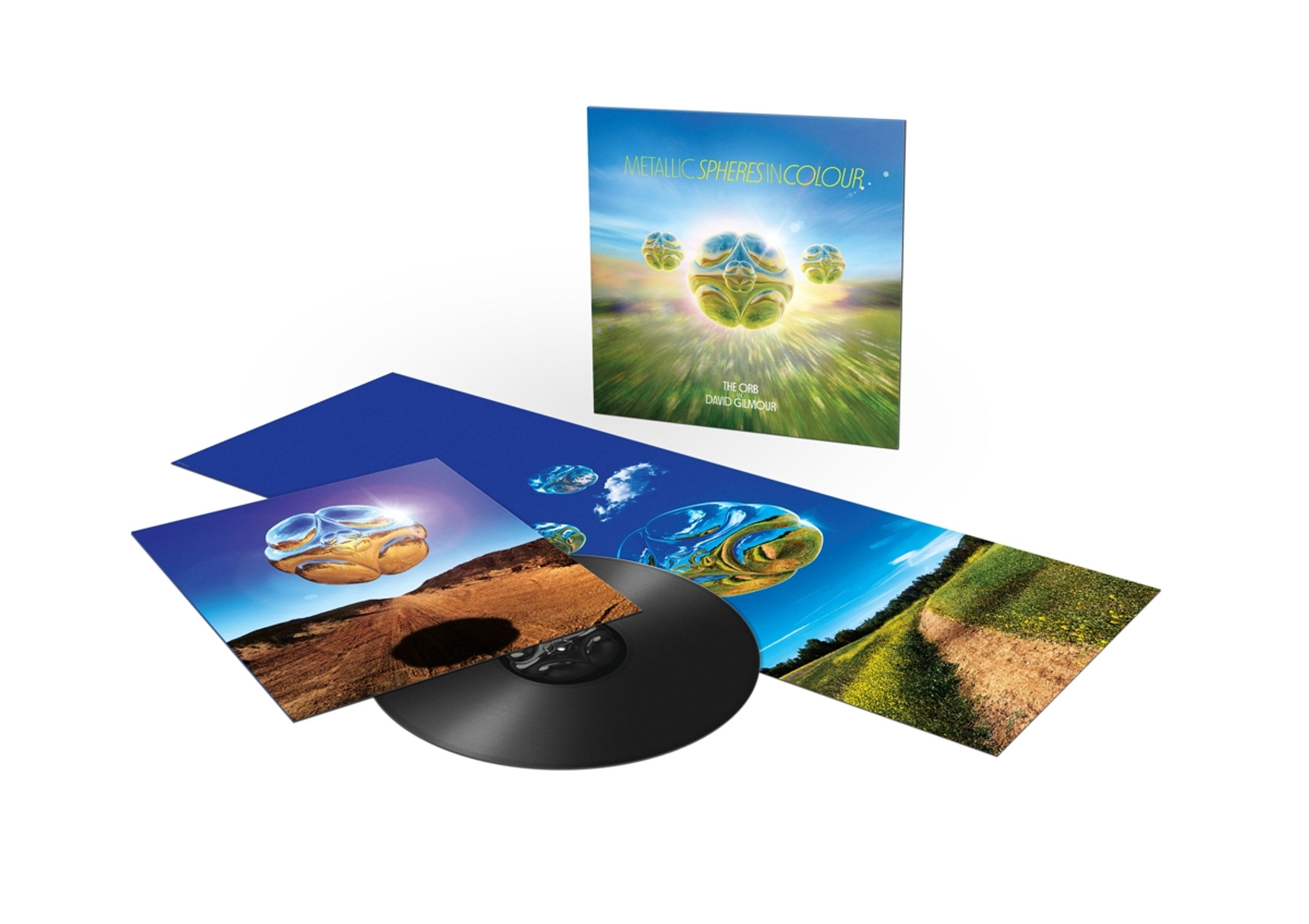The Orb & David Gilmour – Metallic Spheres In Colour (180g) — barcode 0194399893616