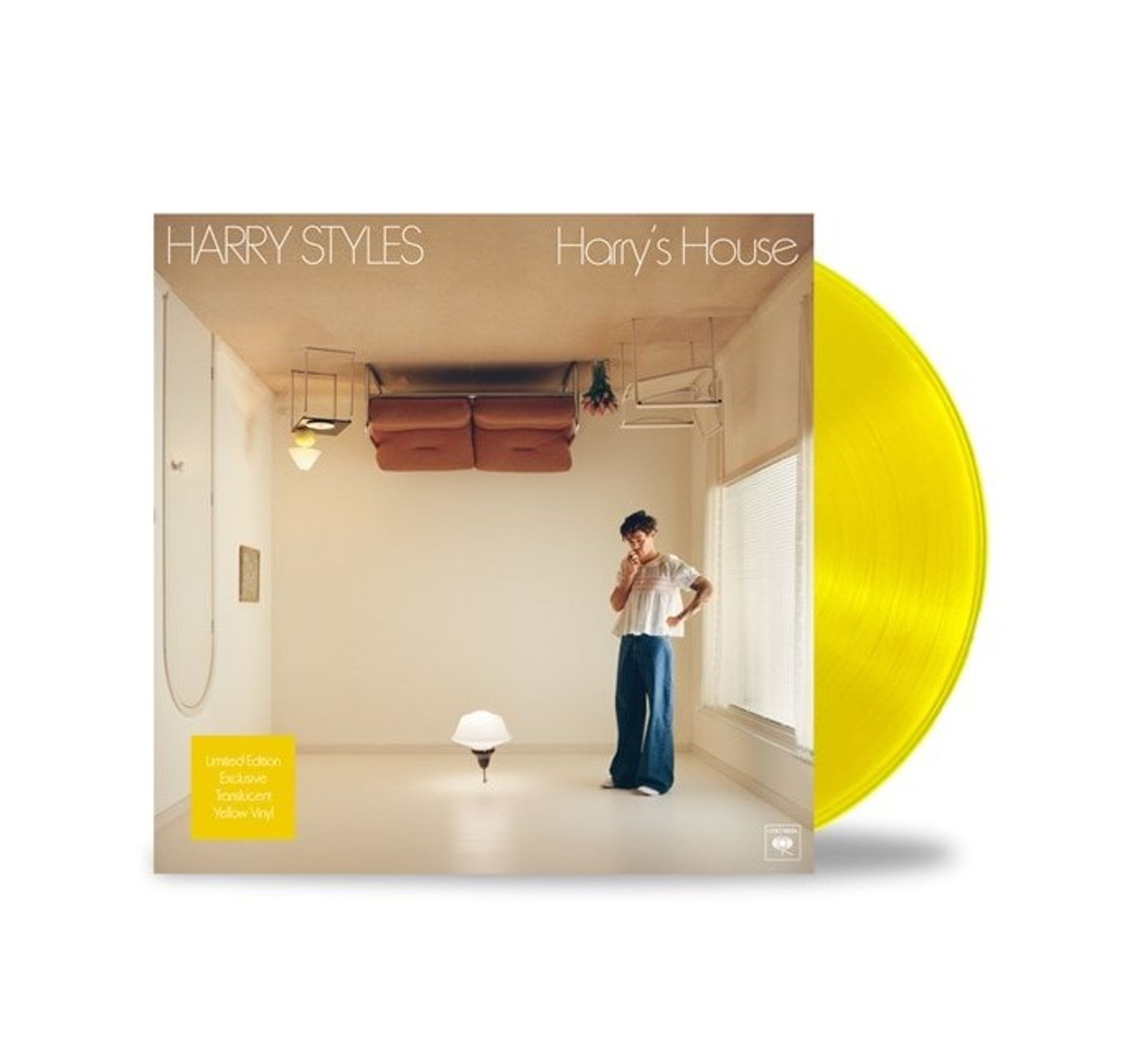Harry Styles – Harry's House (180g) (Limited Indie Edition) (Translucent Yellow Vinyl) — barcode 0196587081416