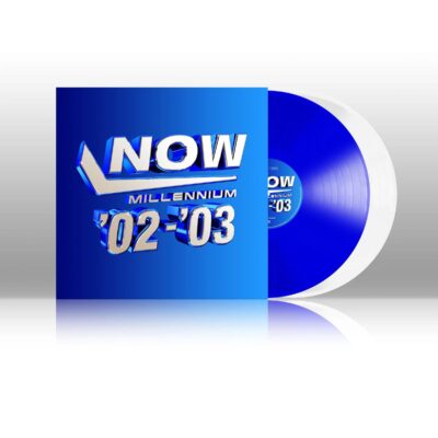 Pop Sampler – Now Millennium 2002 - 2003 (Vibrant Blue & White Vinyl) — barcode 0196588205712