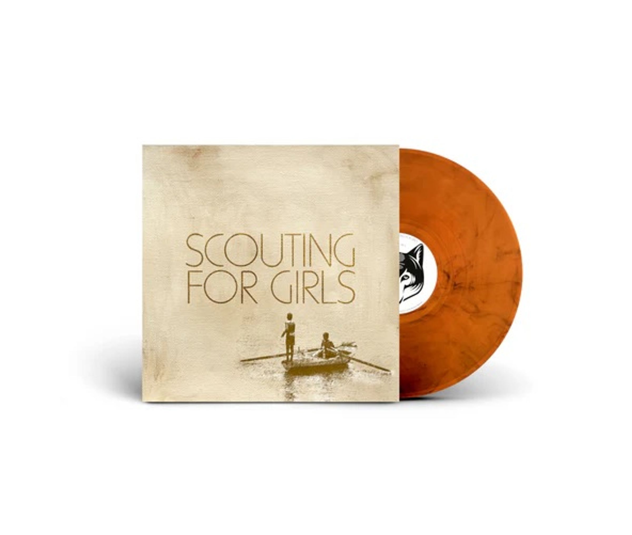 Scouting For Girls – Scouting For Girls (Orange & Black Marble Vinyl) — barcode 0198028172417