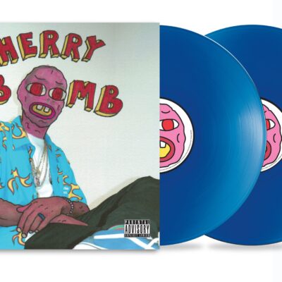 Tyler The Creator – Cherry Bomb (Mask Cover) (Translucent Blue Vinyl) — barcode 0198029095210
