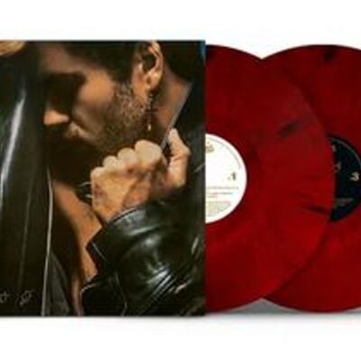 George Michael – Faith (Half Speed Mastered) (Limited Edition) (Red & Black Marbled Vinyl) — barcode 0198029316612