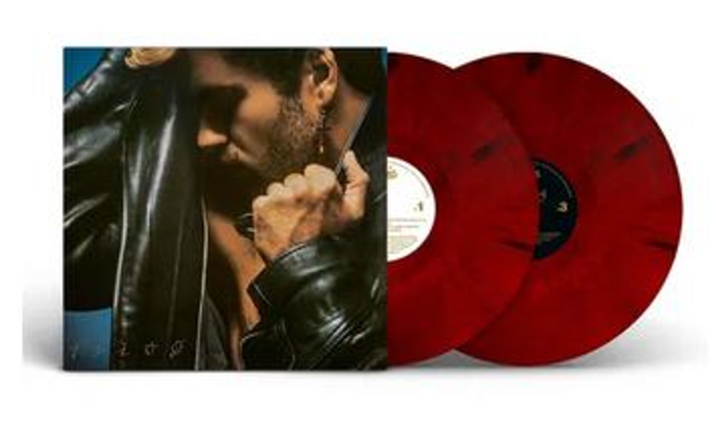 George Michael – Faith (Half Speed Mastered) (Limited Edition) (Red & Black Marbled Vinyl) — barcode 0198029316612