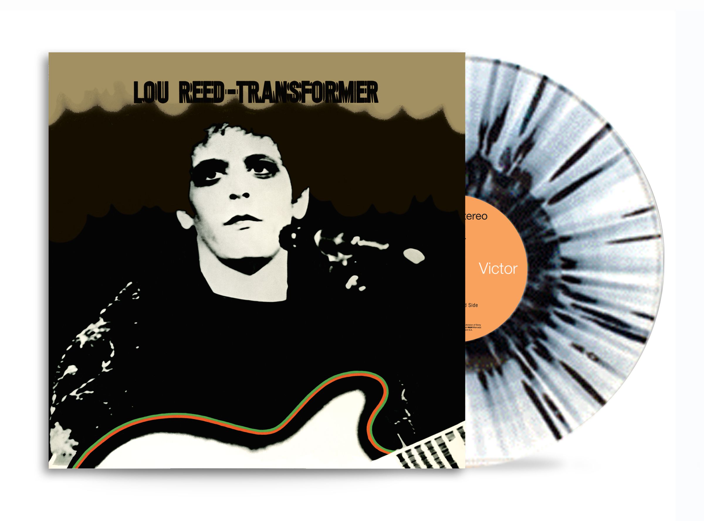 Lou Reed – Transformer (Black White Splatter Vinyl) (National Album Day 2025) — barcode 0198029719611