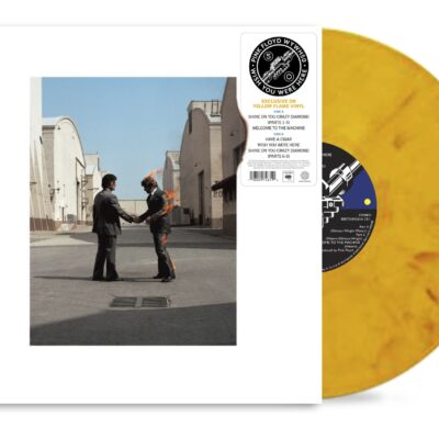 Pink Floyd – Wish You Were Here (50th Anniversary) (Yellow Flame Vinyl) (140g) — barcode 0198029746310
