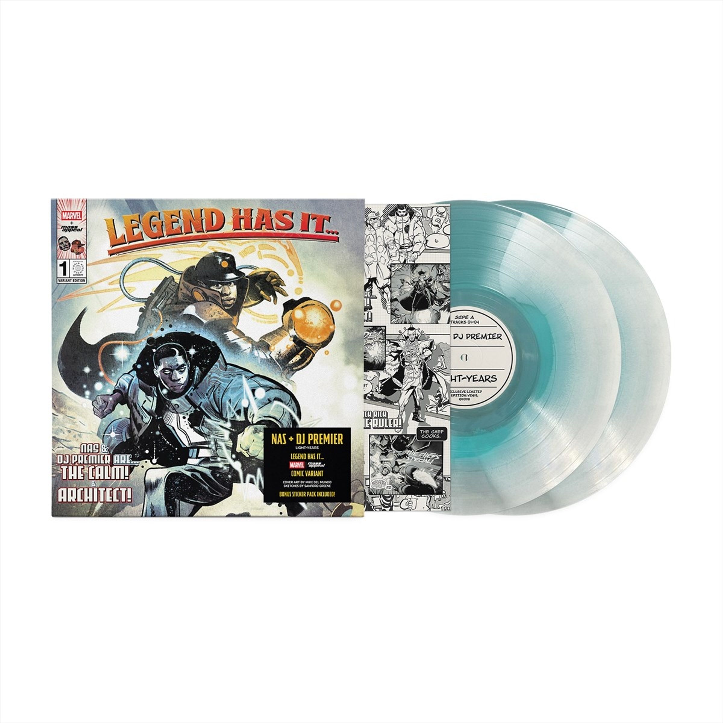 Nas – Light-Years (Marvel Variant Vinyl) — barcode 0199806972656
