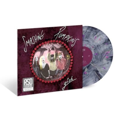The Smashing Pumpkins – Gish (35th Anniversary) (180g) (Gray w / Pink & Purple Splatter Vinyl) (RSD Essentials) — barcode 0199957244329