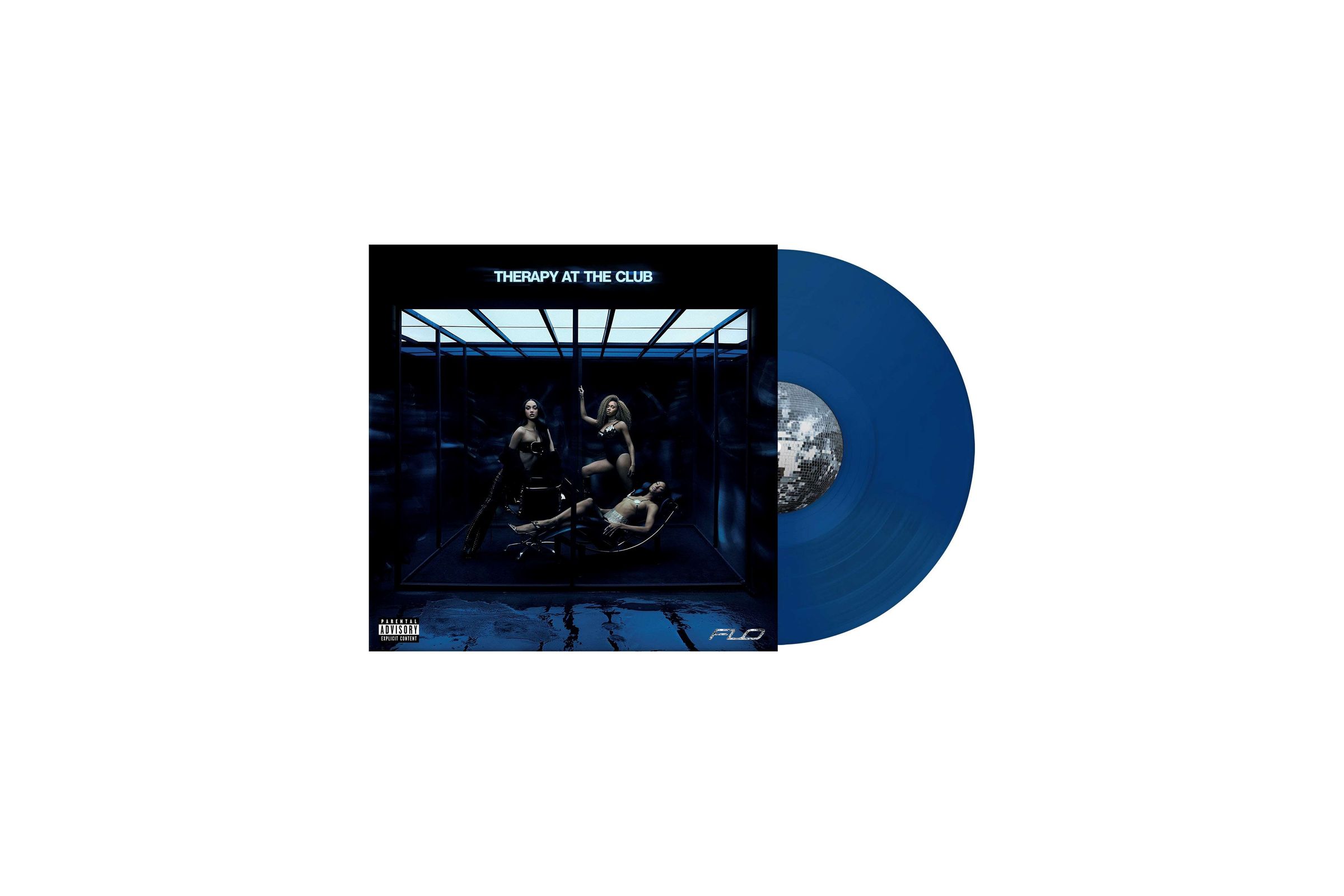 Flo (R&B) – Therapy At The Club (Midnight Blue Vinyl) — barcode 0199957621946