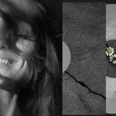 Ariana Grande – petal (Translucent w/White Smoke Vinyl) — barcode 0199957923750