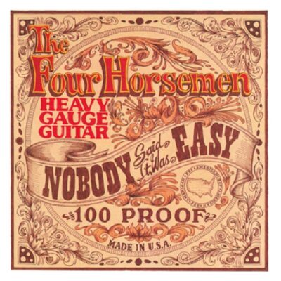 The Four Horsemen – Nobody Said It Was Easy — barcode 0600753603420
