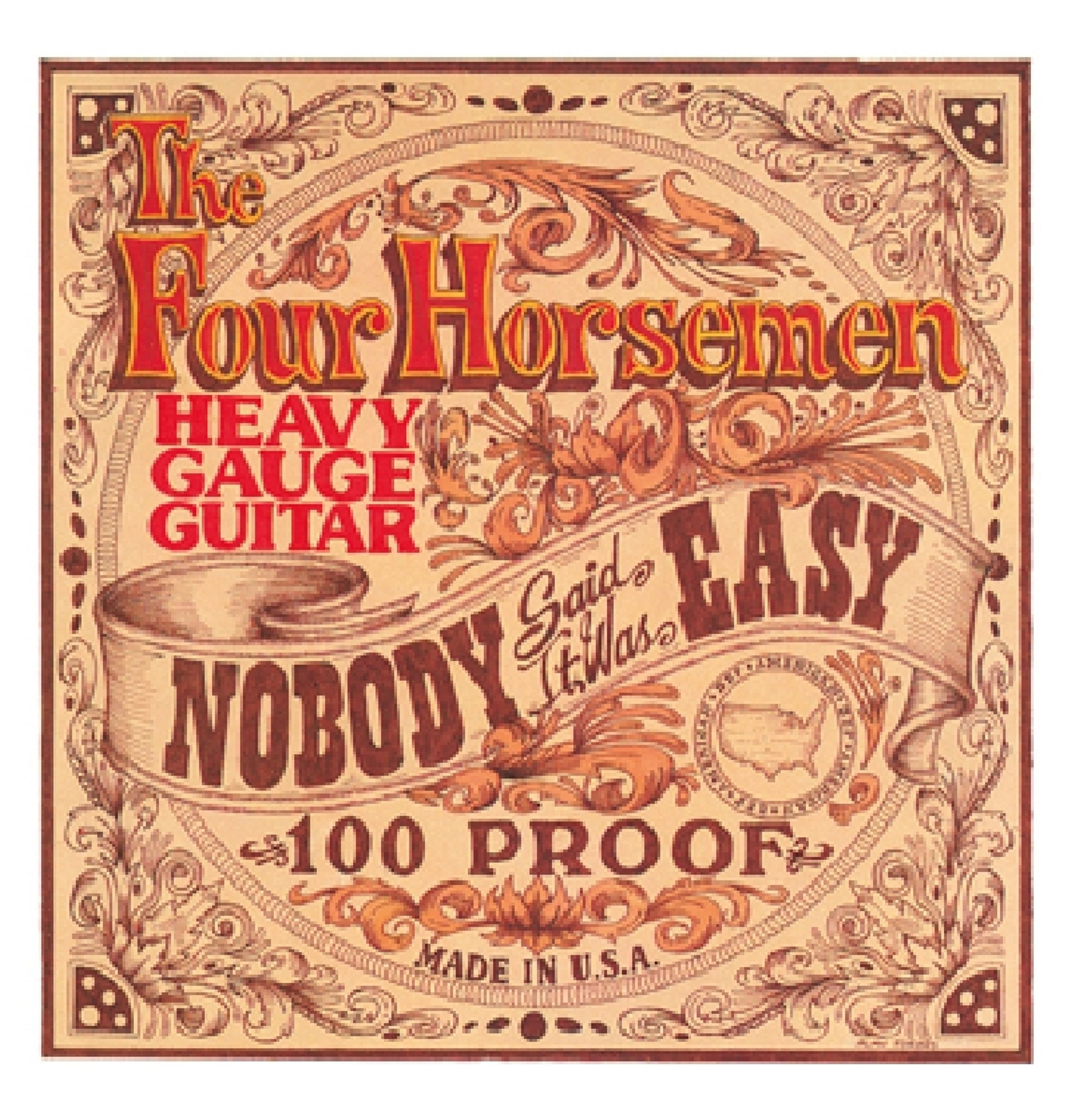The Four Horsemen – Nobody Said It Was Easy — barcode 0600753603420