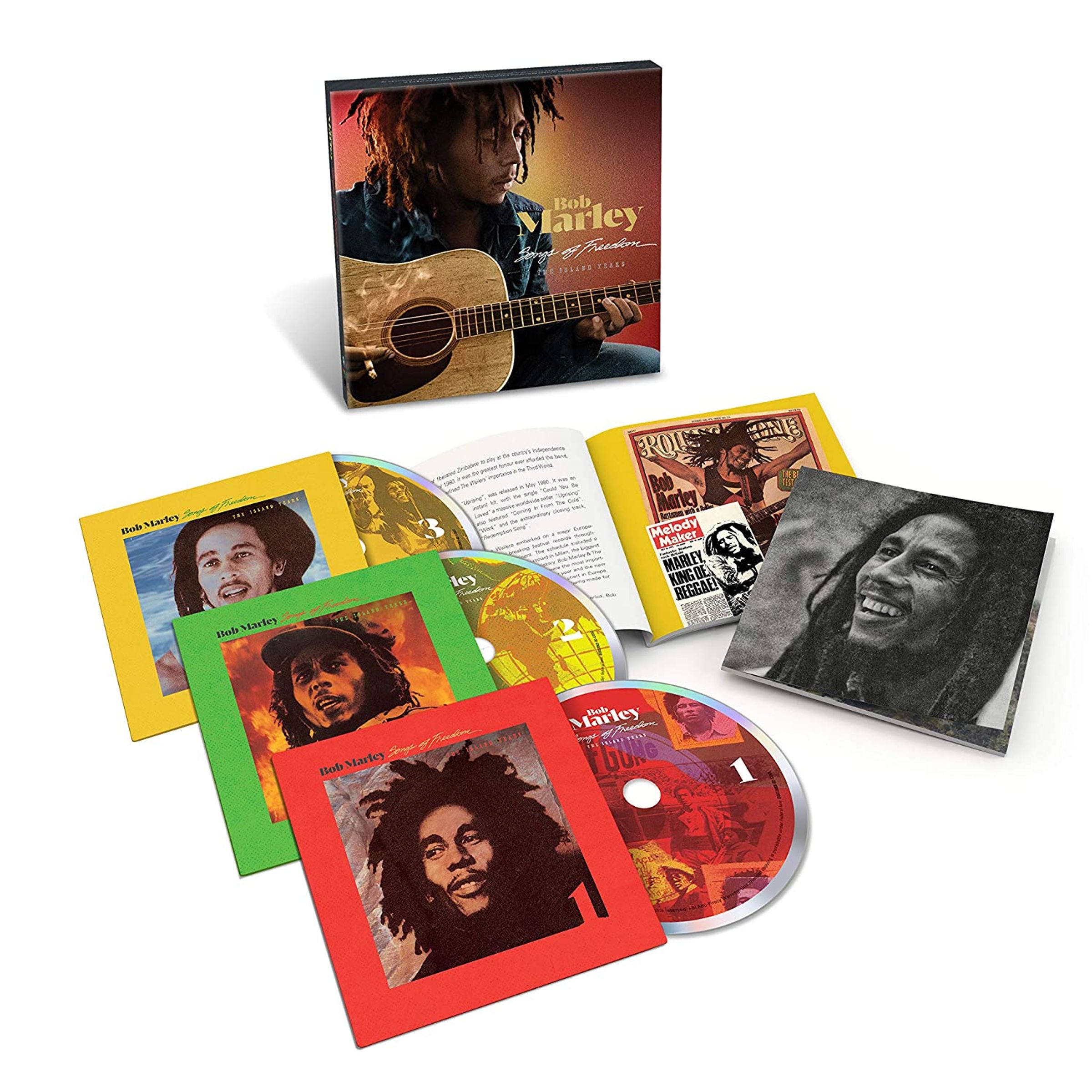 Bob Marley – Songs Of Freedom: The Island Years (Limited Edition) — barcode 0600753931288