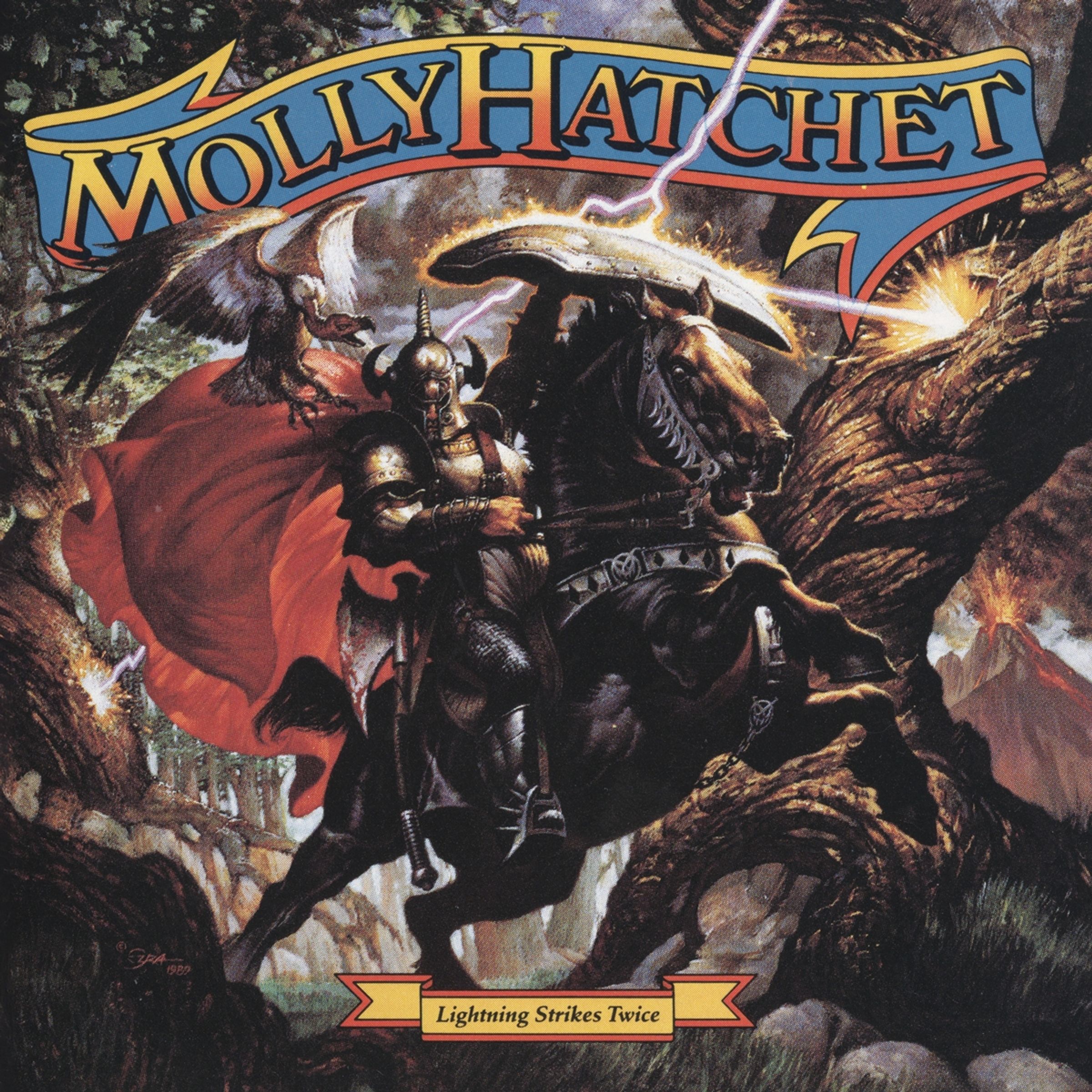 Molly Hatchet – Lightning Strikes Twice — barcode 0600753984970