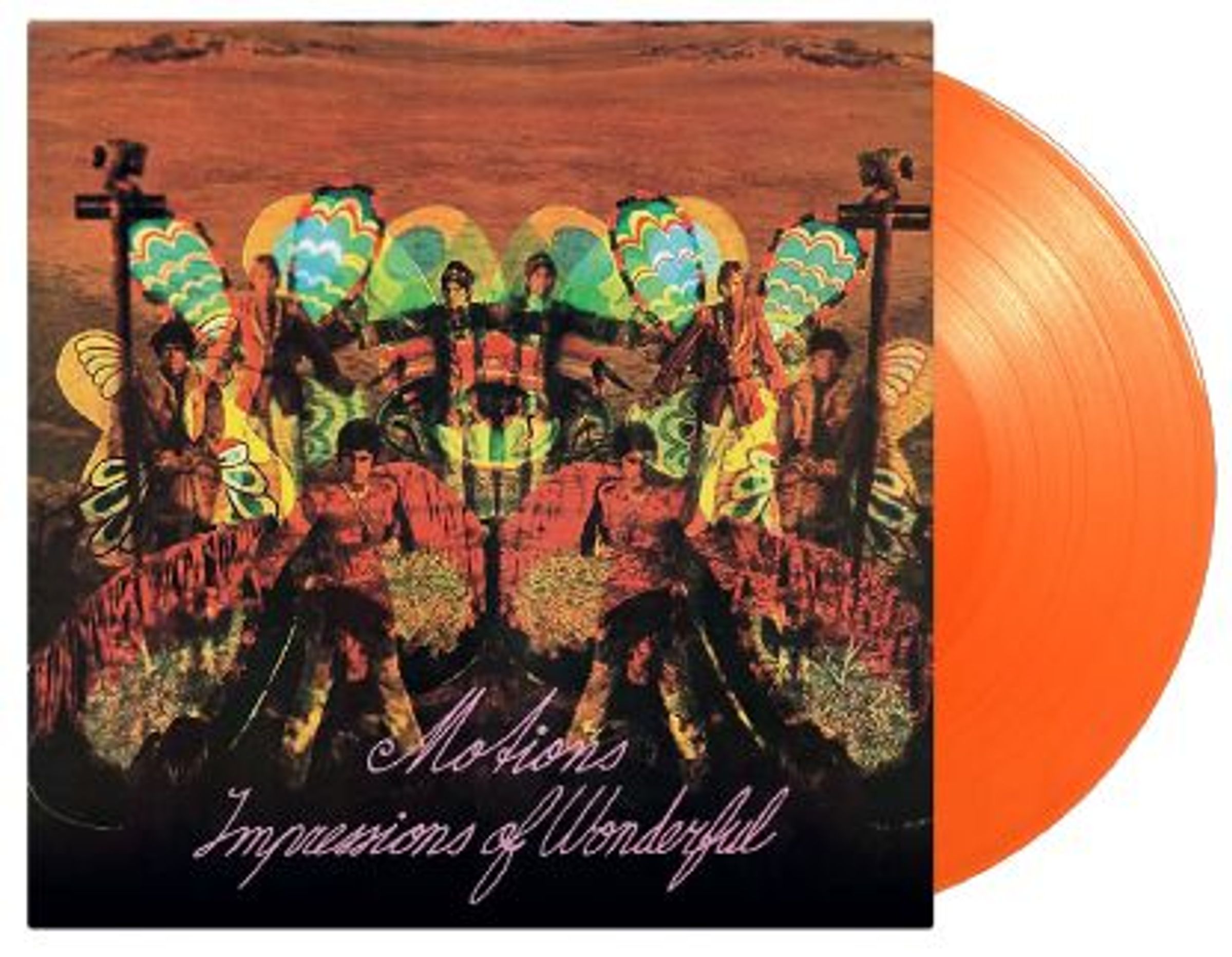 The Motions – Impressions Of Wonderful (180g) (Limited Numbered Edition) (Orange Vinyl) — barcode 0602438570317