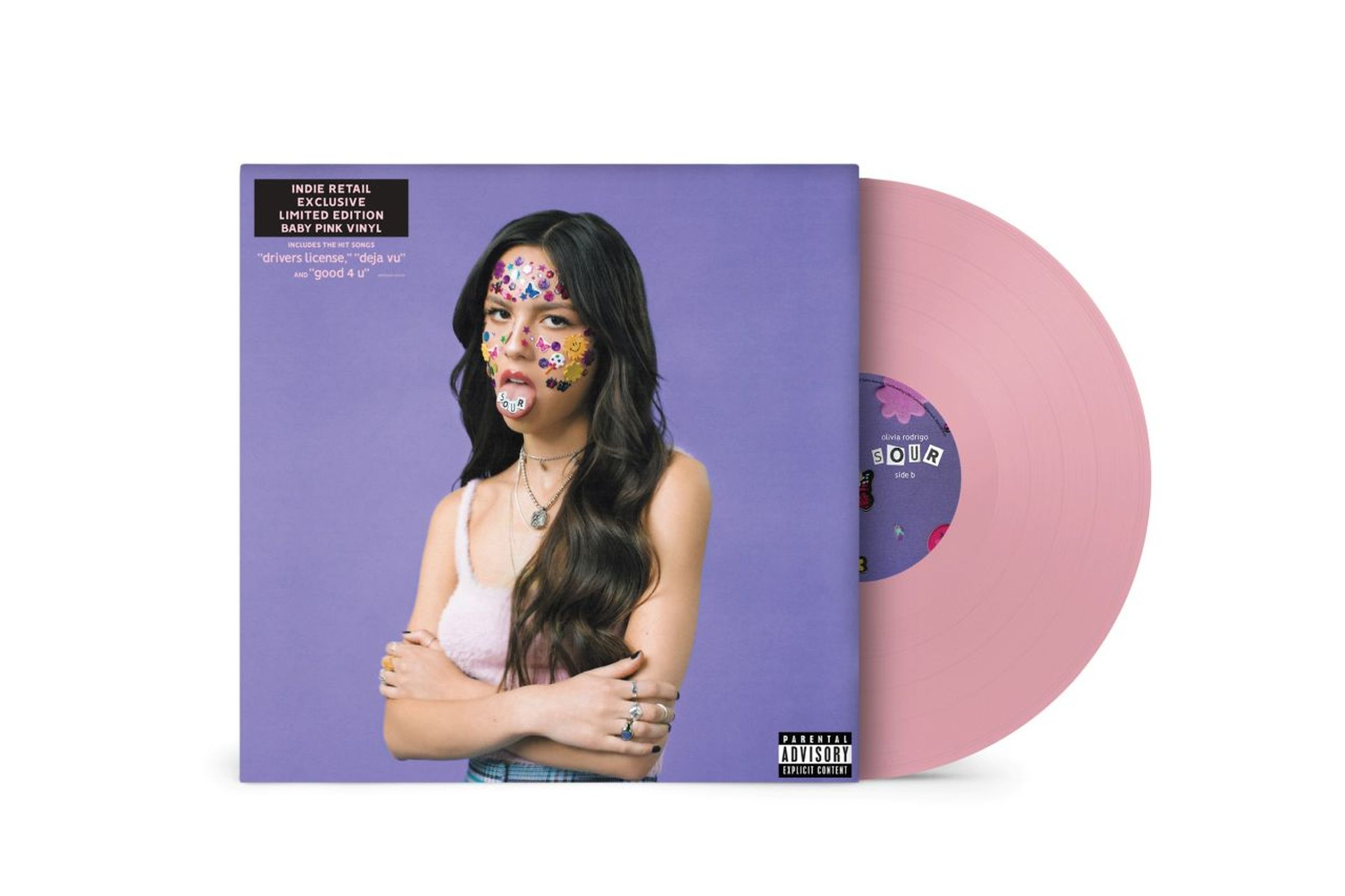 Olivia Rodrigo – Sour (Baby Pink Vinyl) — barcode 0602445646722
