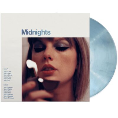 Taylor Swift – Midnights (Limited Special Edition) (Moonstone Blue Marbled Vinyl) — barcode 0602445789825