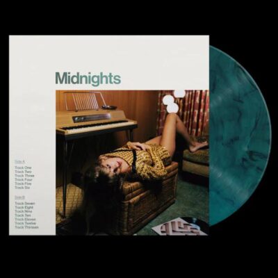 Taylor Swift – Midnights (Limited Special Edition) (Jade Green Marbled Vinyl) — barcode 0602445790050