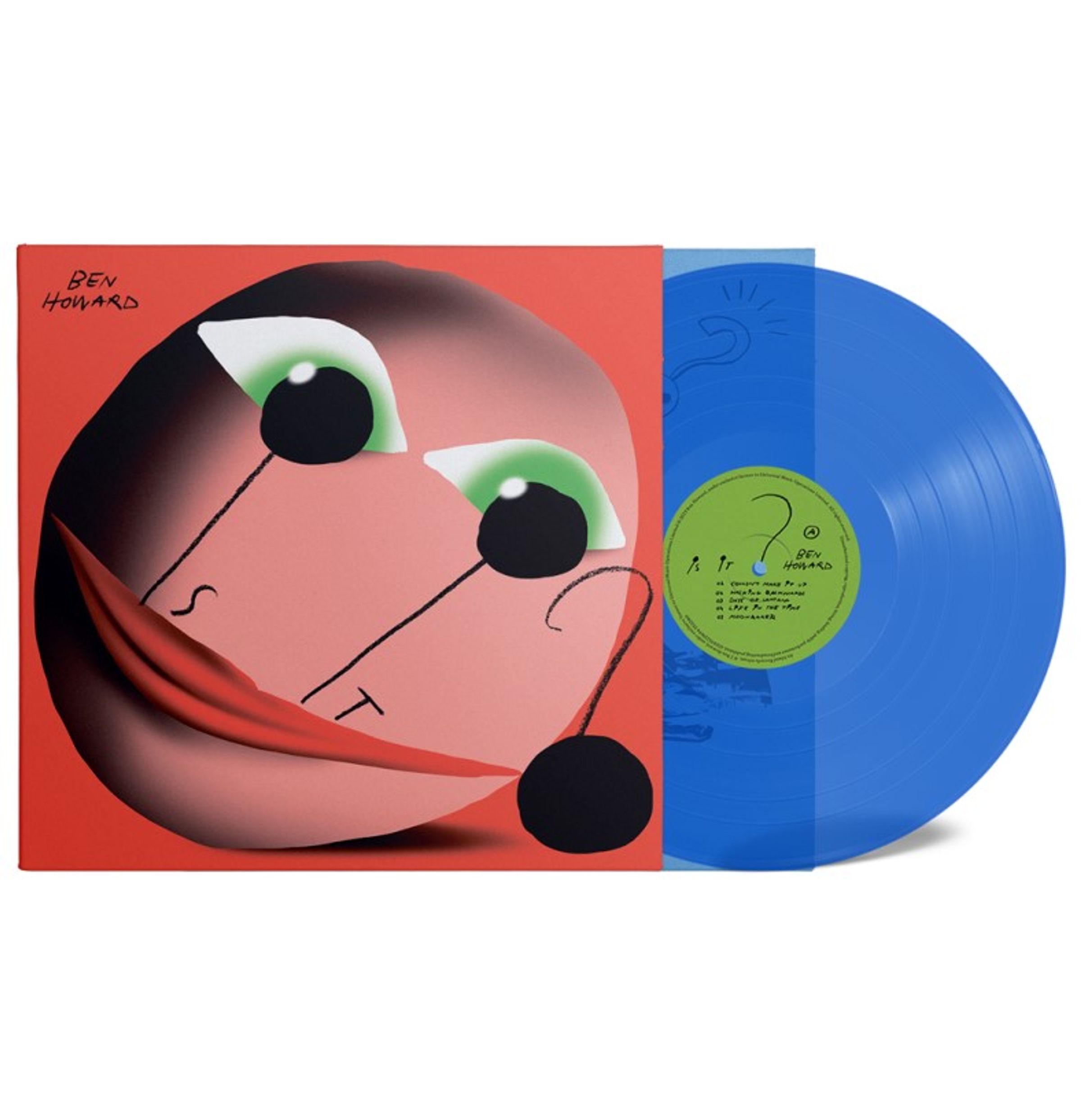 Ben Howard – Is It? (180g) (Limited Edition) (Blue Vinyl) — barcode 0602455229694