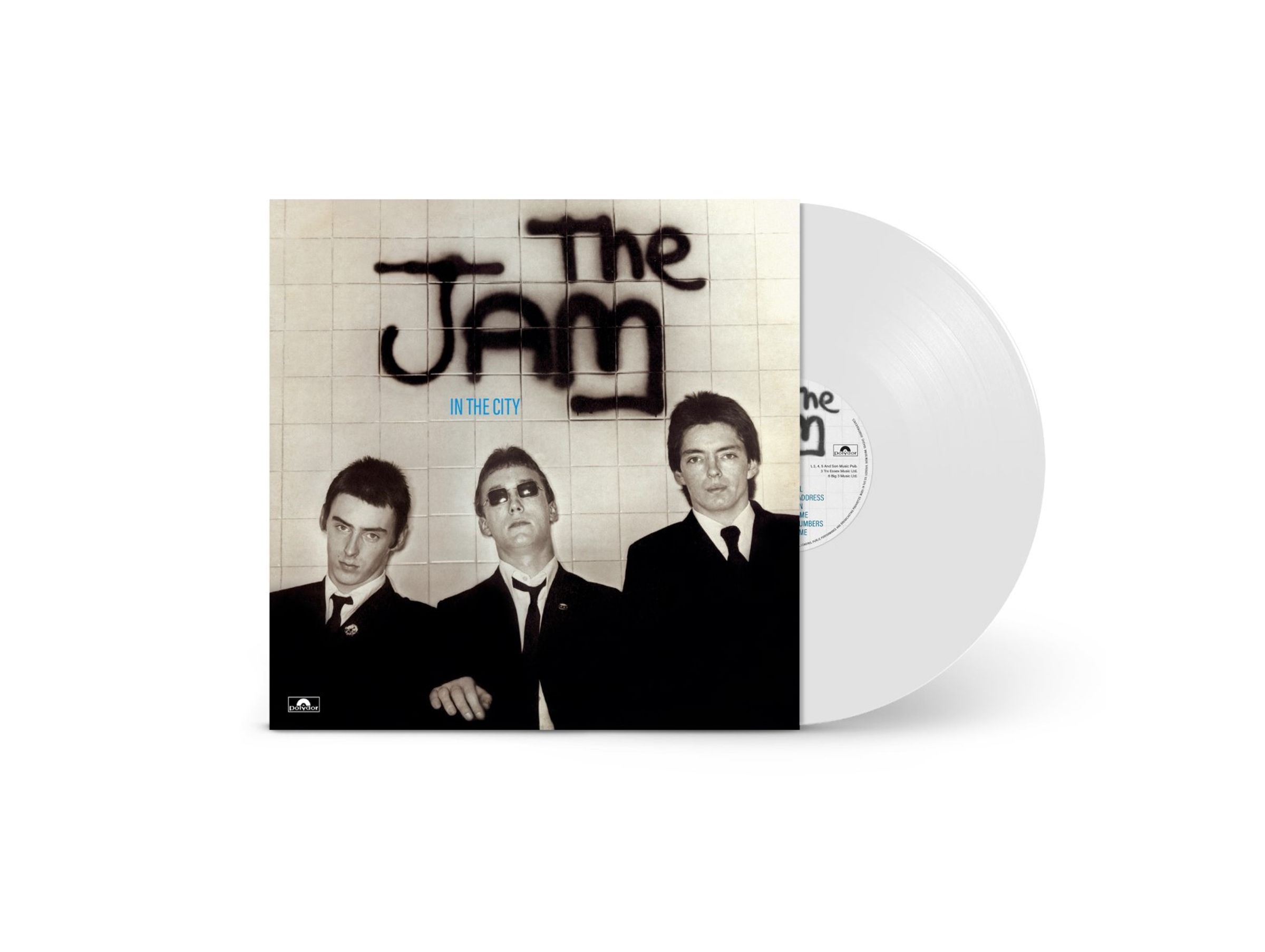 The Jam – In The City (Limited Edition) (White Vinyl) — barcode 0602455412423