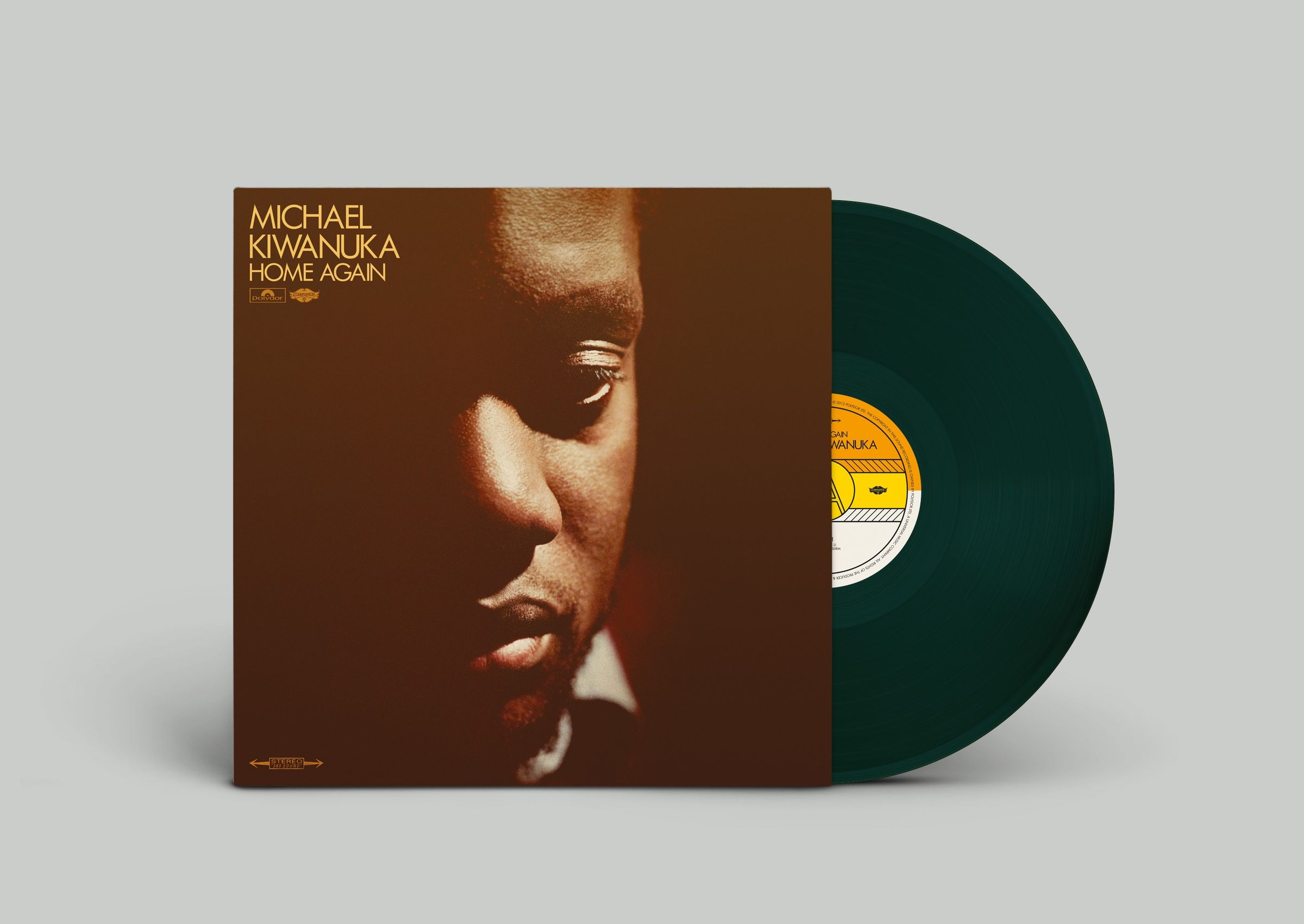 Michael Kiwanuka – Home Again (Limited Edition) (Dark Green Vinyl) — barcode 0602455490469