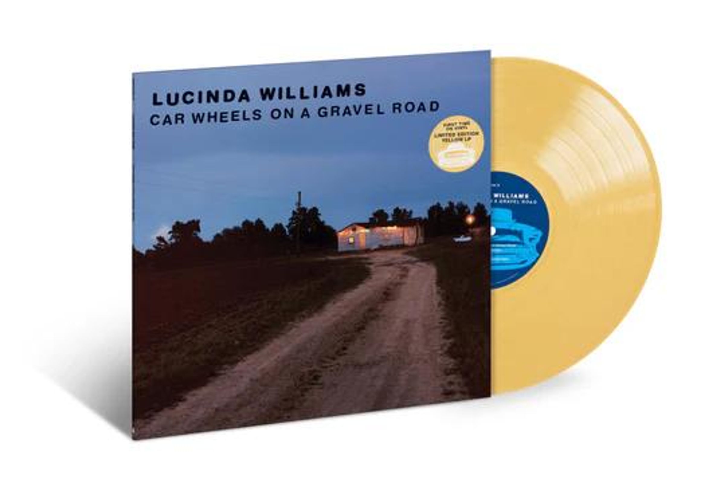 Lucinda Williams – Car Wheels On A Gravel Road (Limited Edition) (Yellow Vinyl) — barcode 0602455961839