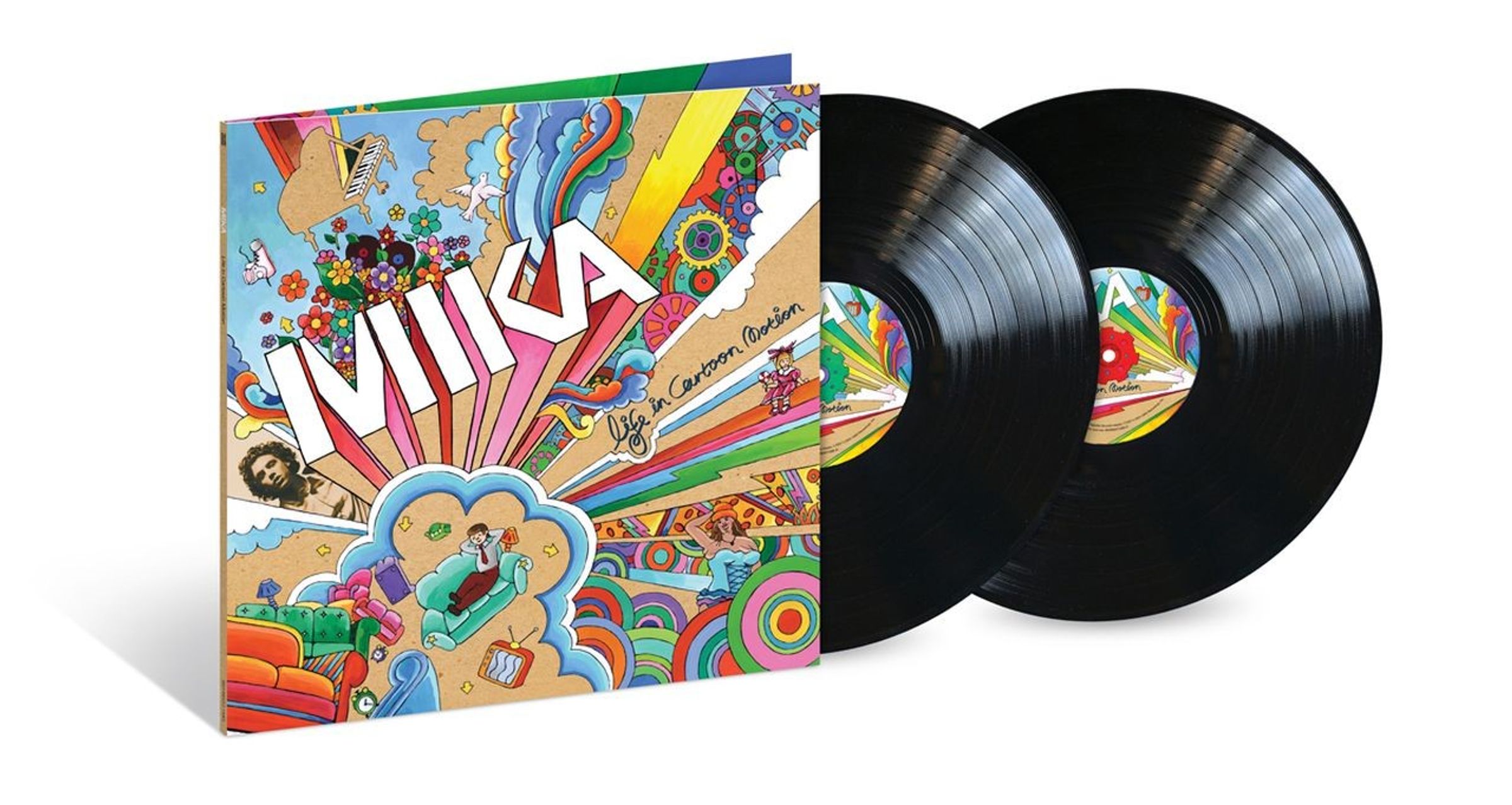 Mika – Life In Cartoon Motion (remastered) (180g) — barcode 0602465571585