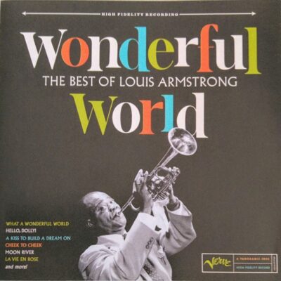 Louis Armstrong – Wonderful World: The Best Of Louis Armstrong (Limited Edition) (Petrol Vinyl) — barcode 0602465937404