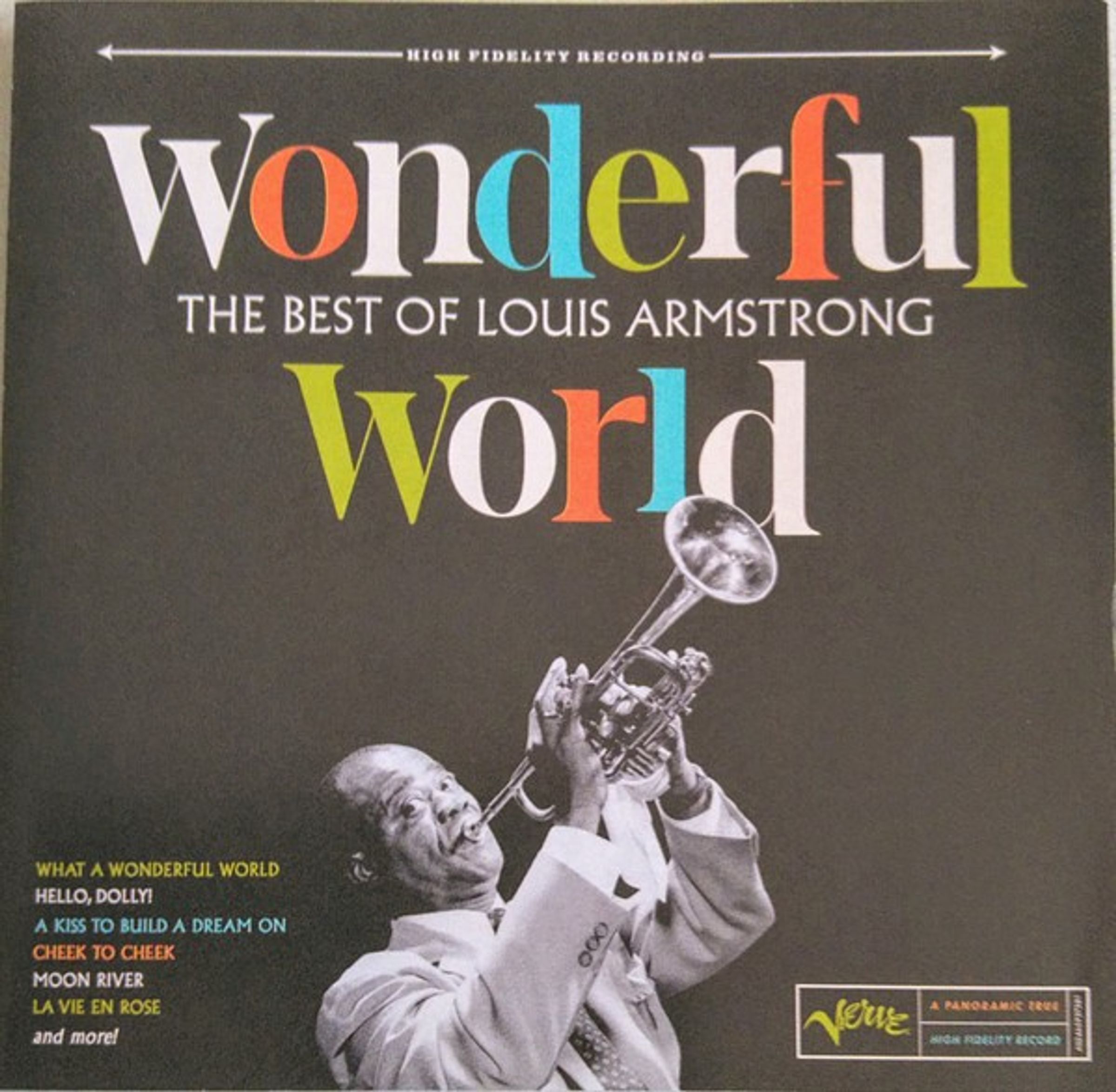 Louis Armstrong – Wonderful World: The Best Of Louis Armstrong (Limited Edition) (Petrol Vinyl) — barcode 0602465937404