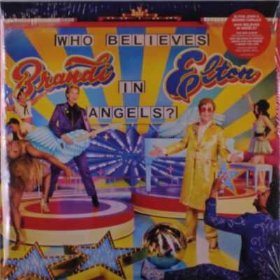 Elton John & Brandi Carlile – Who Believes In Angels? (Limited Edition) (Pink Spiral Vinyl) — barcode 0602465958034