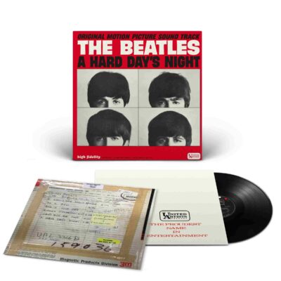 The Beatles – A Hard Day's Night (Original Motion Pictures Soundtrack) (US Version) (180g) (mono) — barcode 0602468019770