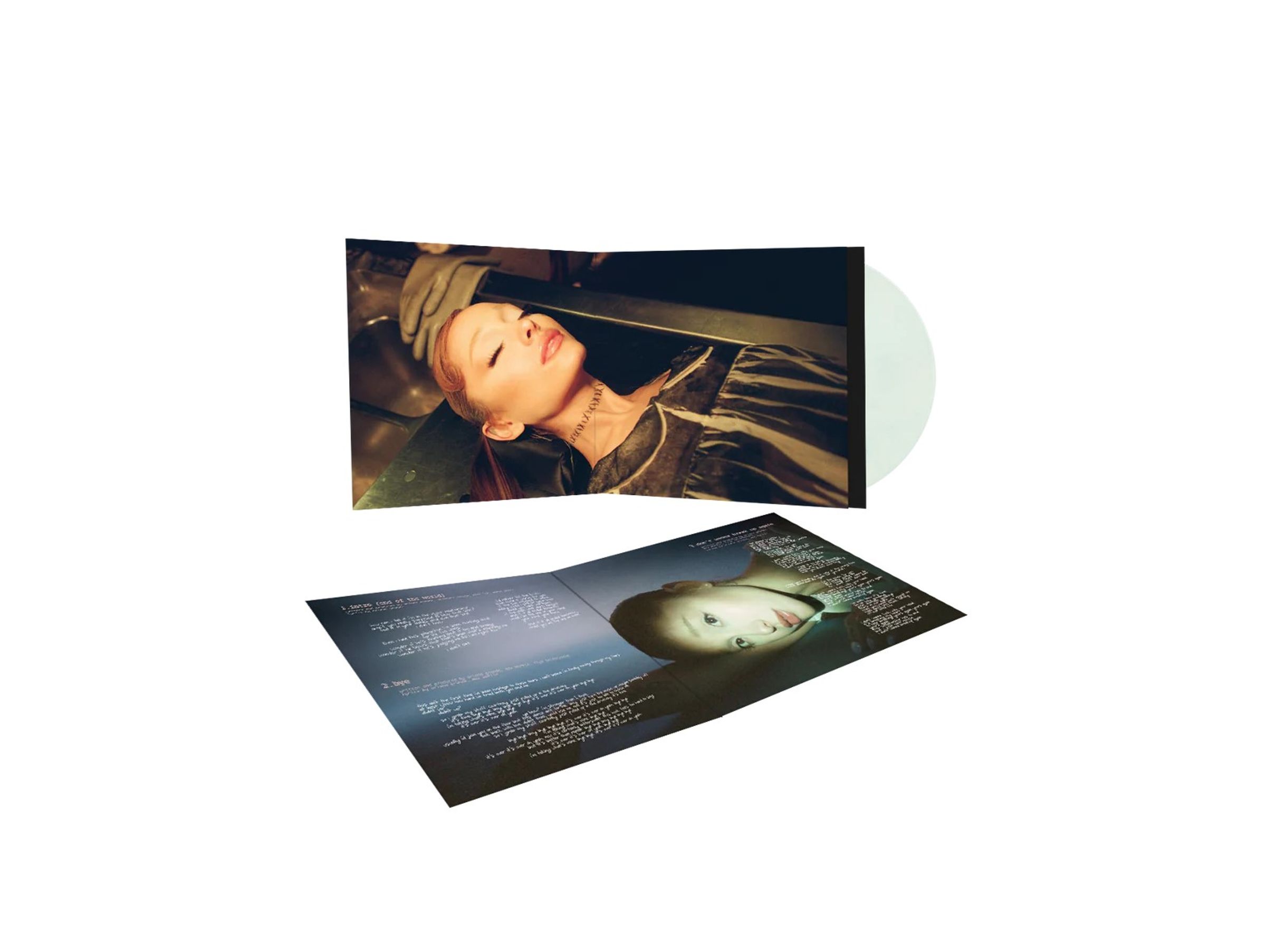 Ariana Grande – Eternal Sunshine Deluxe: Brighter Days Ahead (Translucent Marbled Vinyl) — barcode 0602468076469