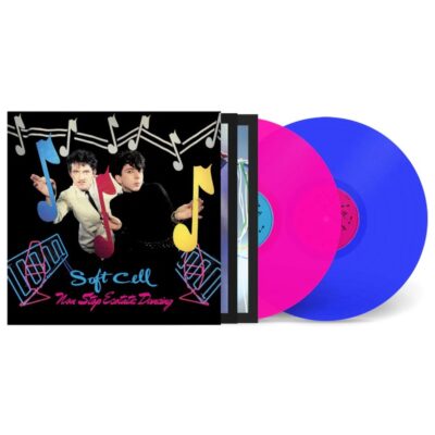 Soft Cell – Non Stop Ecstatic Dancing (remastered) (Expanded Deluxe Edition) (Pink & Blue Vinyl) — barcode 0602475653035