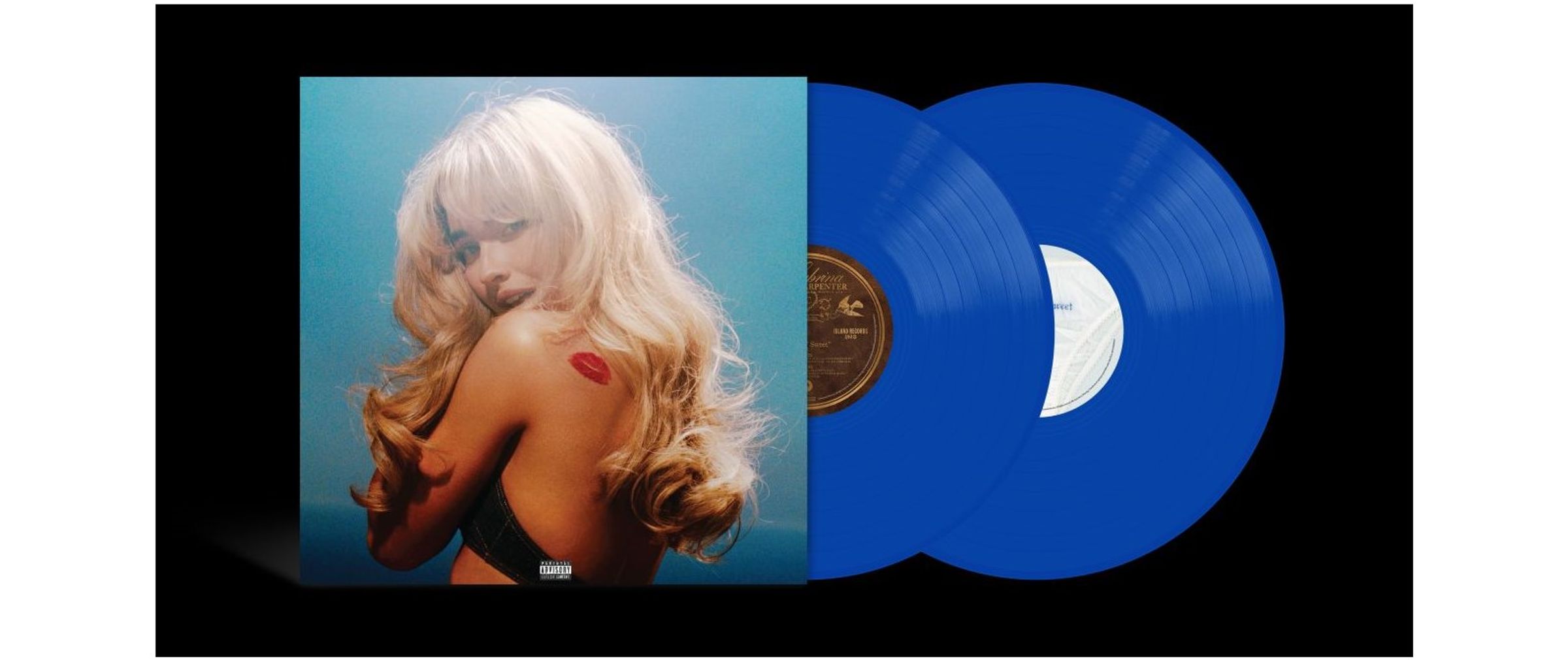 Sabrina Carpenter – Short n'Sweet (Deluxe Edition mit 5 Bonus Tracks) (Blue Vinyl) — barcode 0602475656999