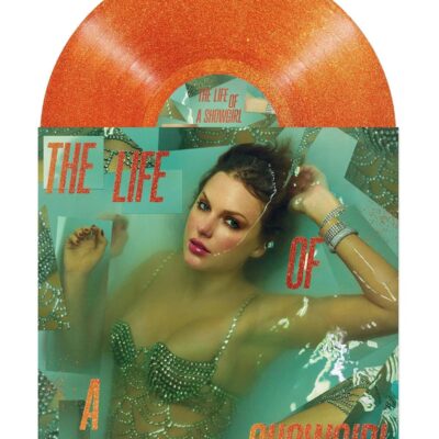 Taylor Swift – The Life Of A Showgirl: Sweat And Vanilla Perfume (Portofino Orange Glitter Vinyl) — barcode 0602478225260