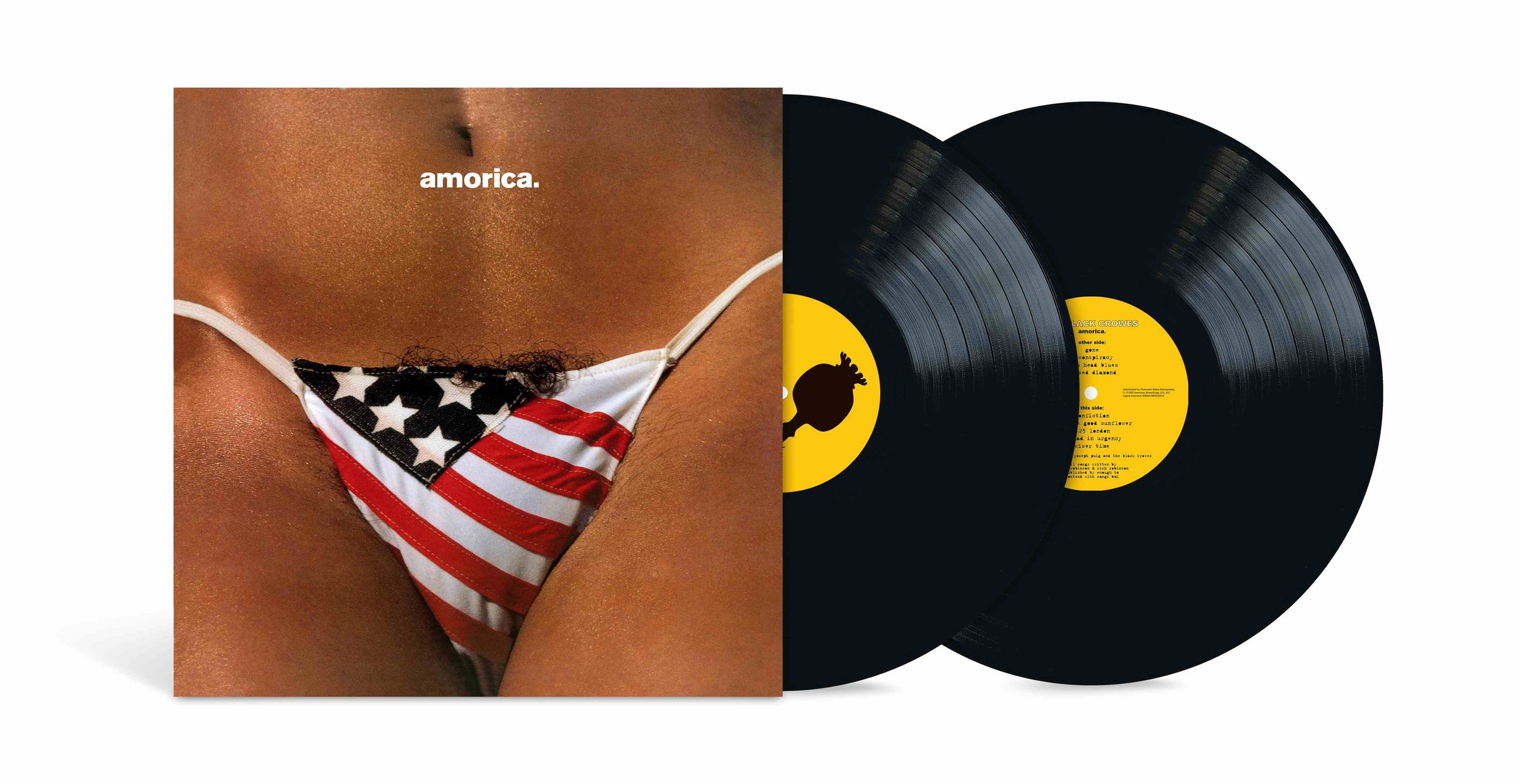 The Black Crowes – Amorica (Reissue) (2025 Remaster) (180g) — barcode 0602478382796