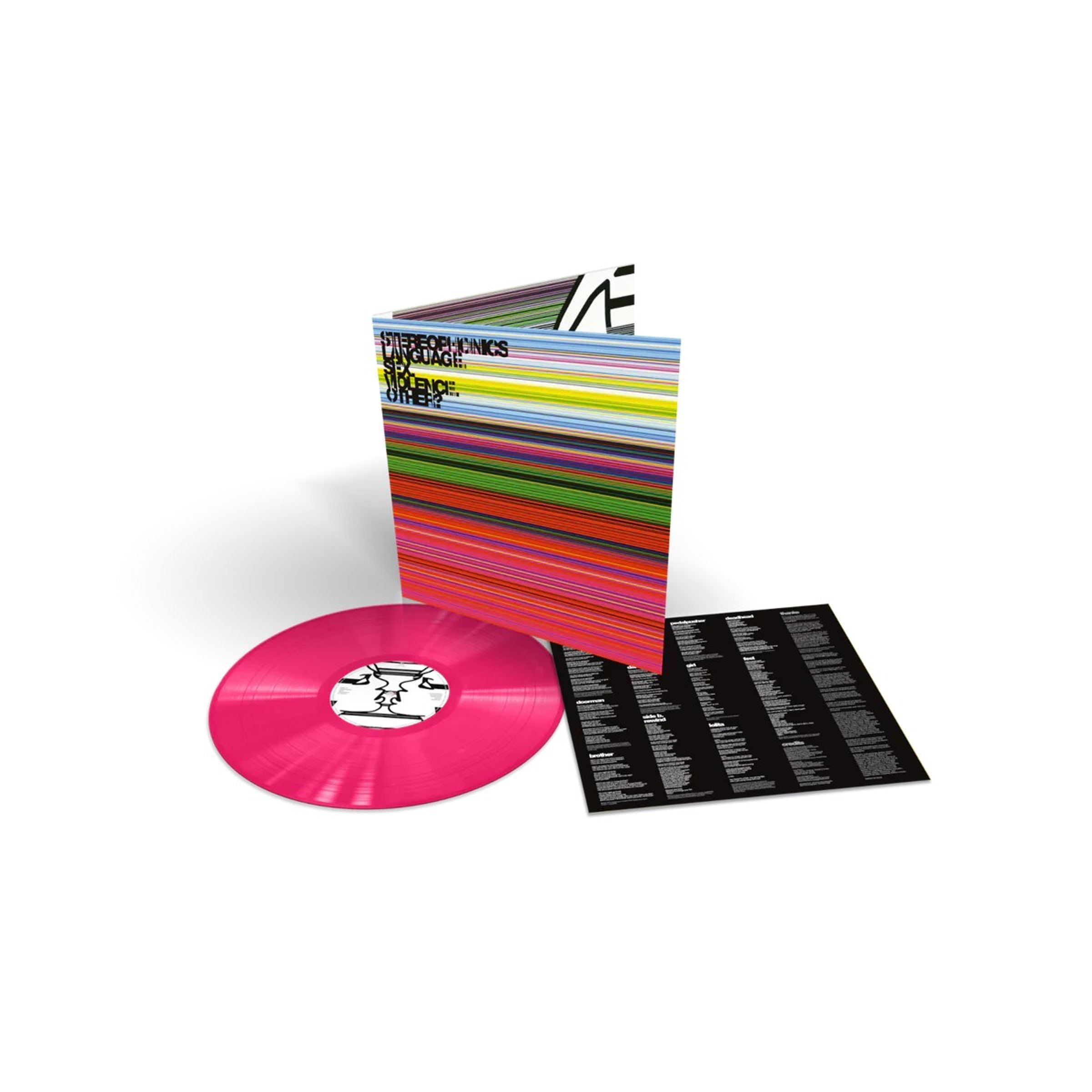 Stereophonics – Language. Sex. Violence. Other? (20th Anniversary) (Limited Edition) (Transparent Pink Vinyl) — barcode 0602478719448