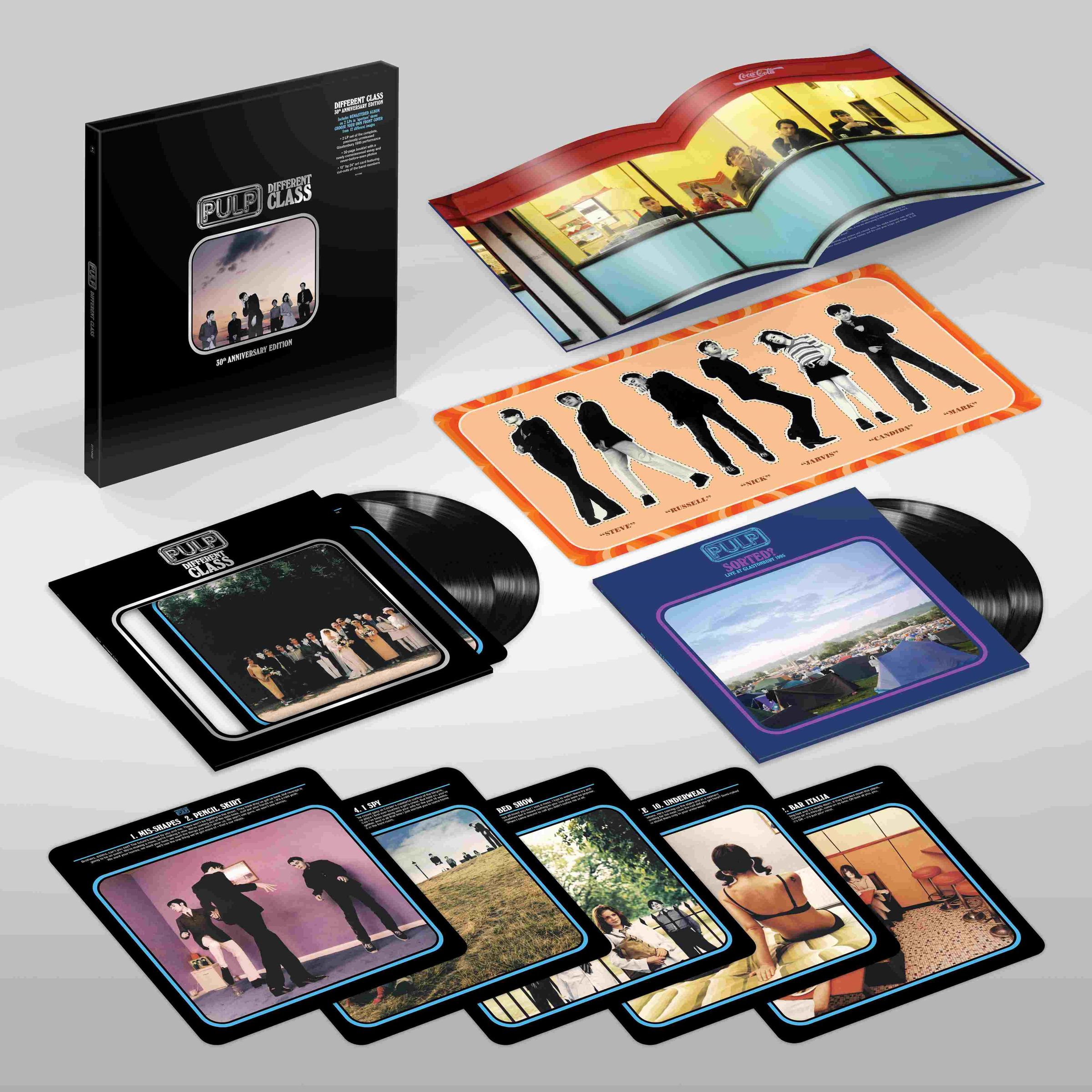 Pulp – Different Class (30th Anniversary Edition) (remastered) (Limited Super Deluxe Edition) — barcode 0602507110420
