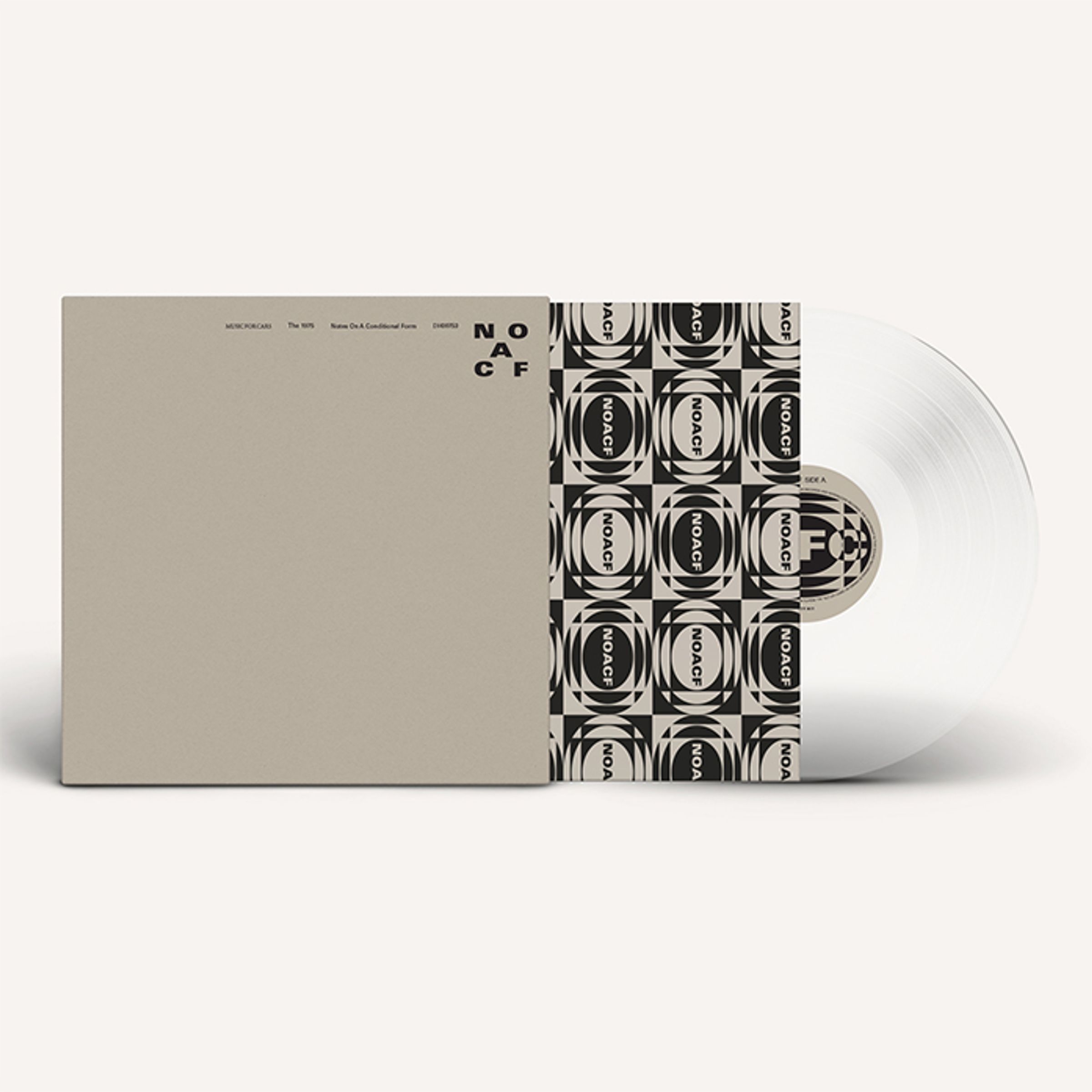 The 1975 – Notes On A Conditional Form (Clear Vinyl) — barcode 0602577658525
