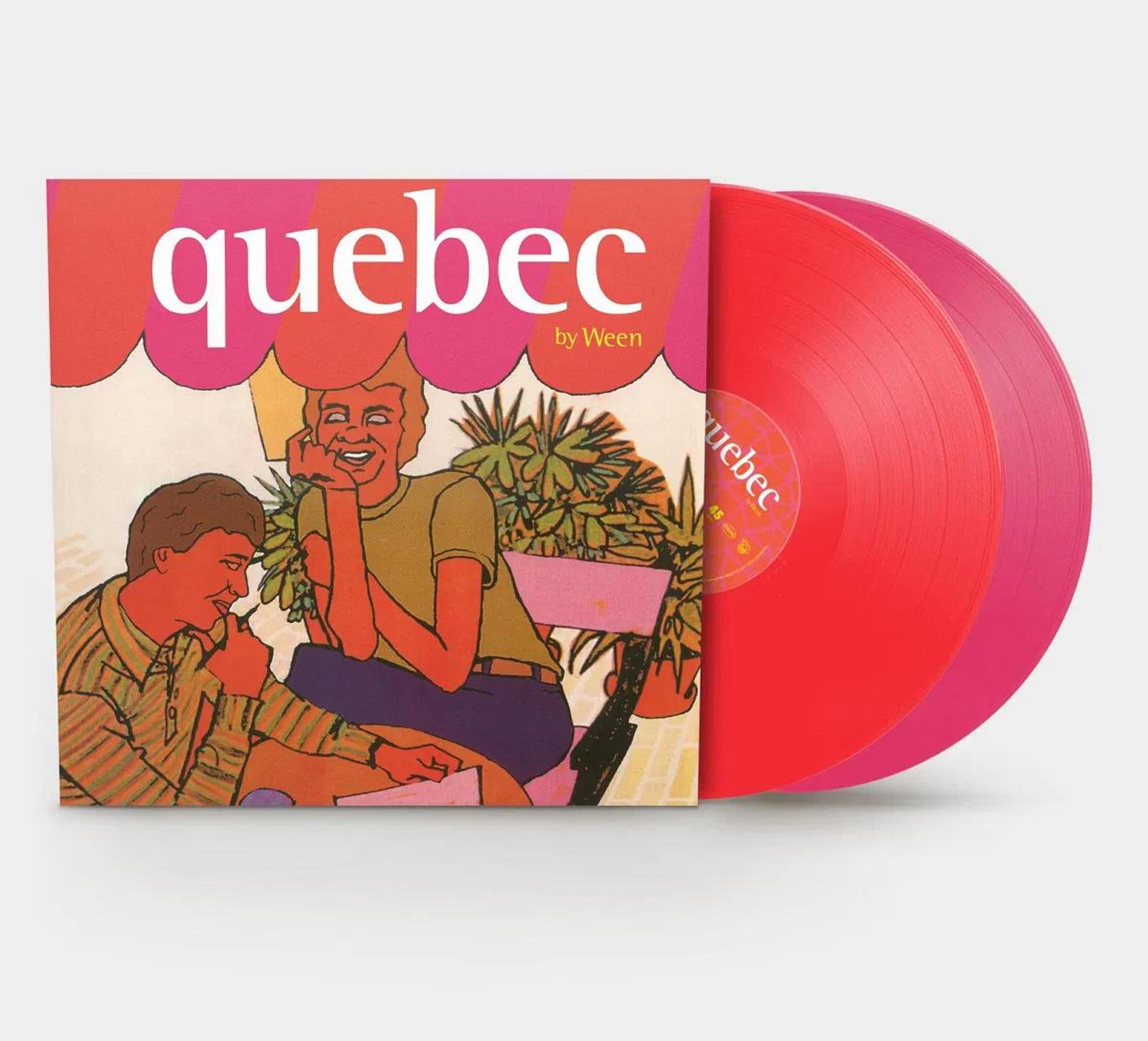 Ween – Quebec (Limited Edition) (Orange & Magenta Vinyl) (45 RPM) — barcode 0603497807185
