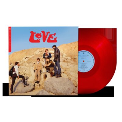 Love – Now Playing (Translucent Red Vinyl) — barcode 0603497824366