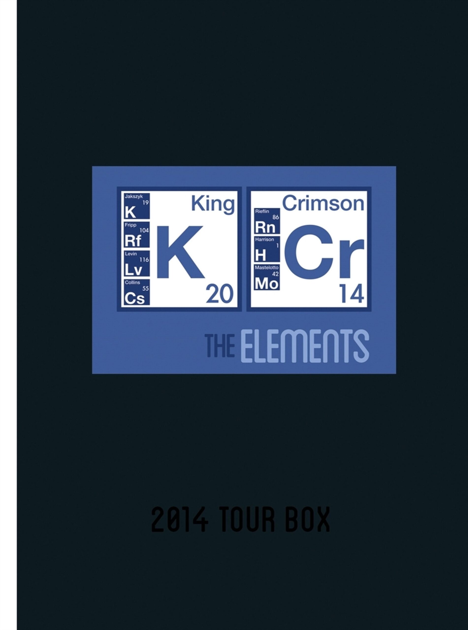 King Crimson – The Elements Tour-Box 2014 — barcode 0633367784223