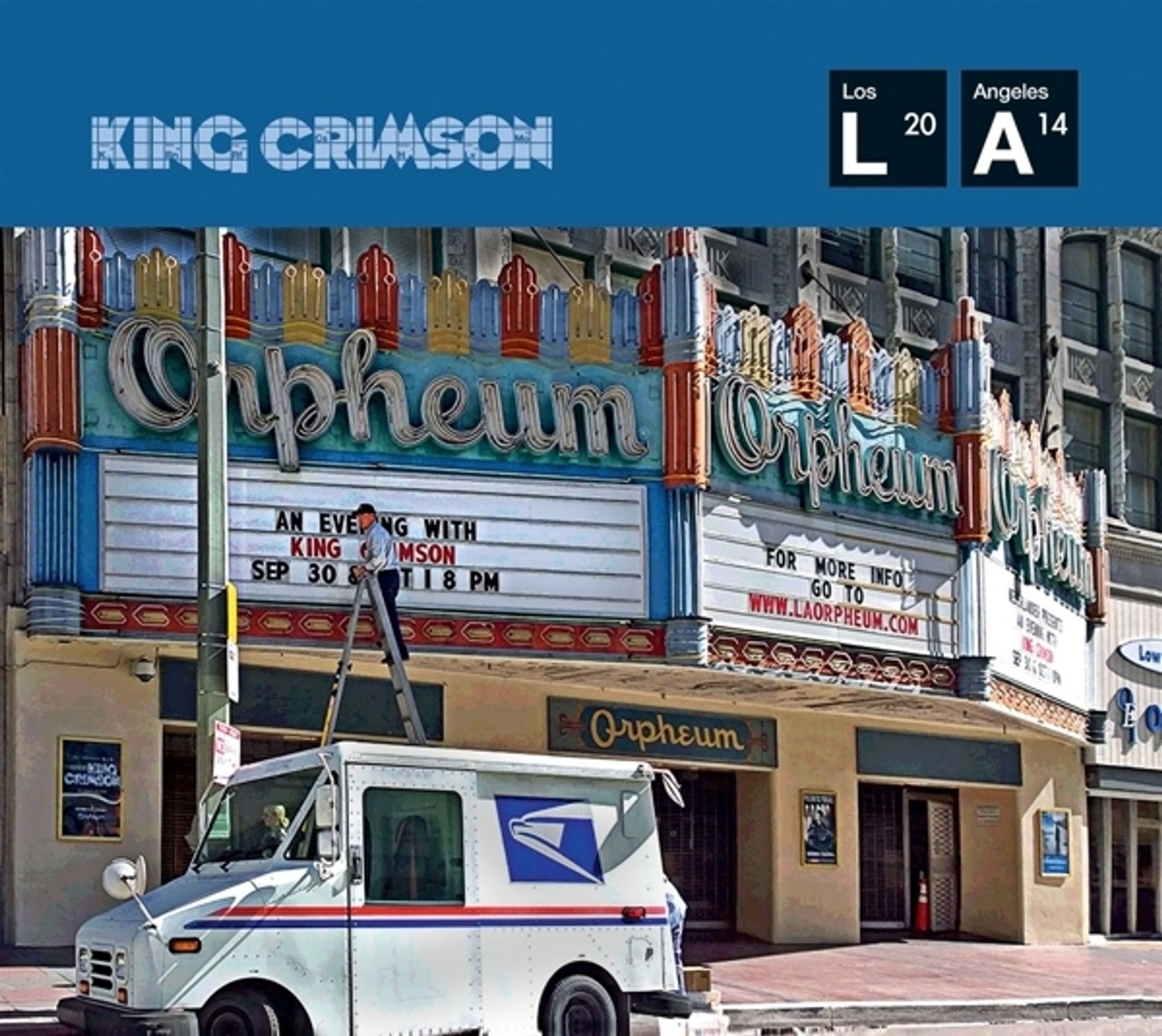 King Crimson – Live At The Orpheum (200g) (Limited Edition) — barcode 0633367784612