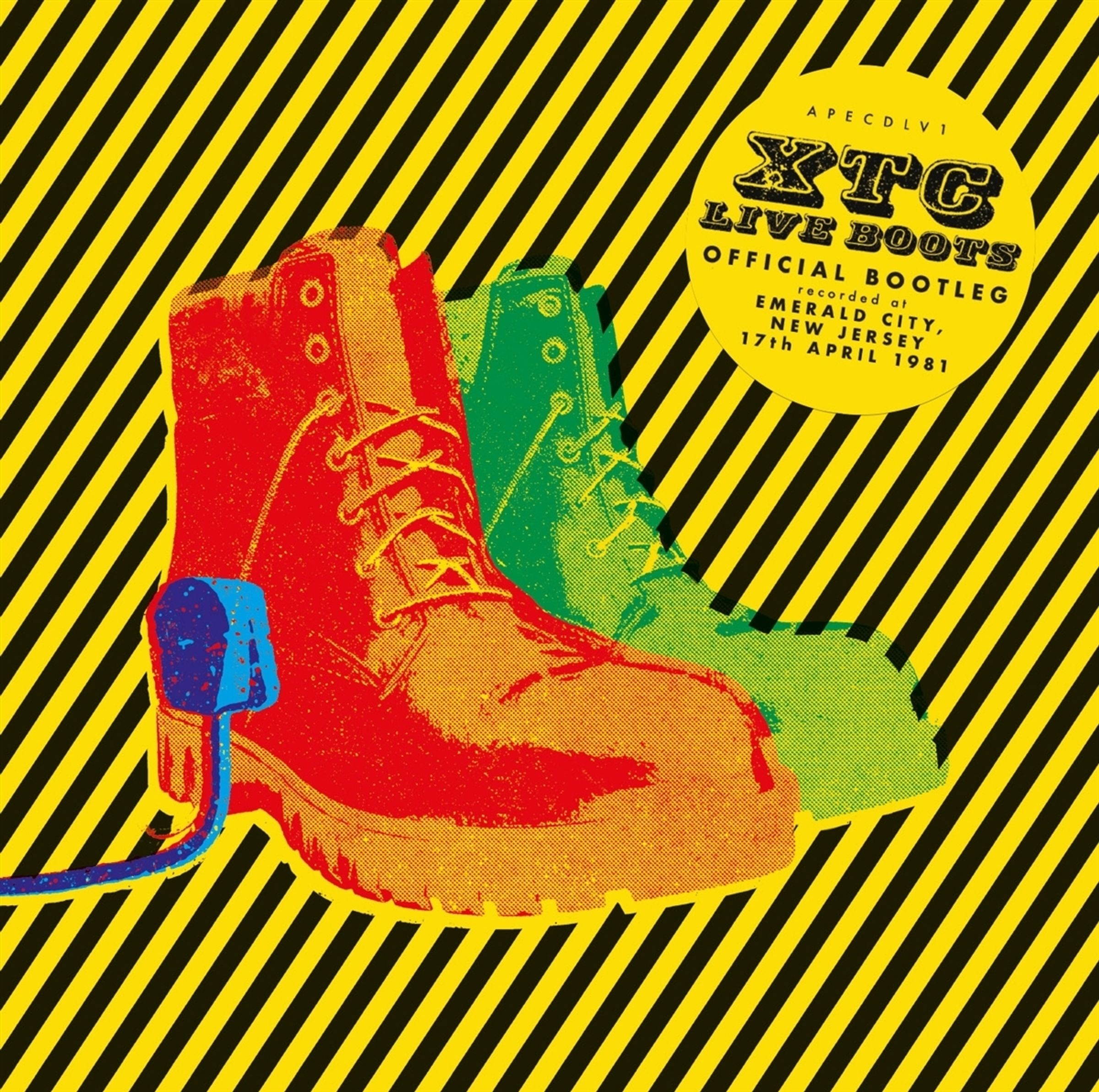XTC – Live Boots: Emerald City, Cherry Hill, New Jersey, 17th April 1981 (Official Bootleg) — barcode 0633367798725