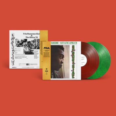 Fela Kuti – Fela's Afrodisiac (50th Anniversary Edition) (Reissue) (Red & Green Marbled Vinyl) (45 RPM) — barcode 0720841206880