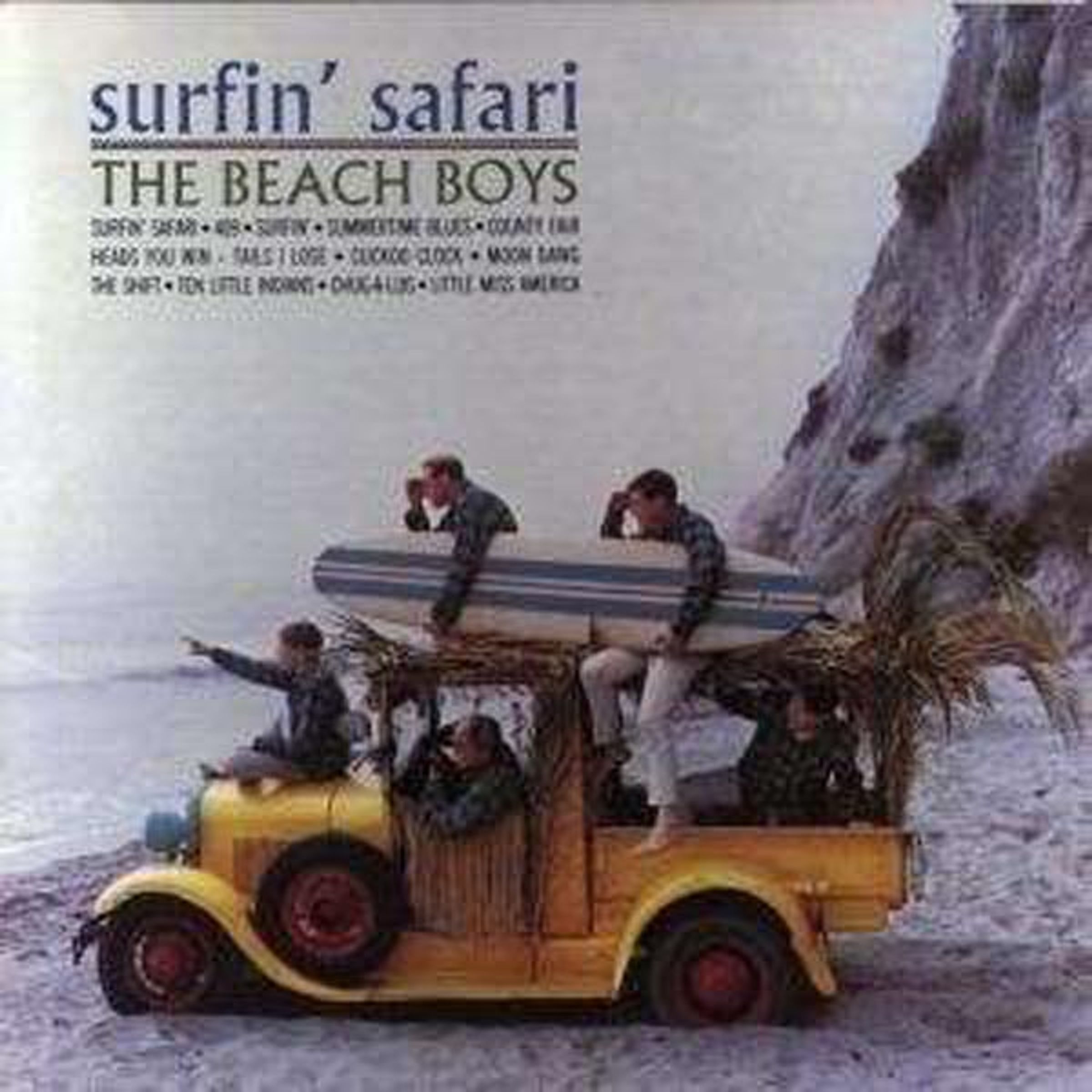 The Beach Boys – Surfin' Safari / Surfin' USA — barcode 0724353151720