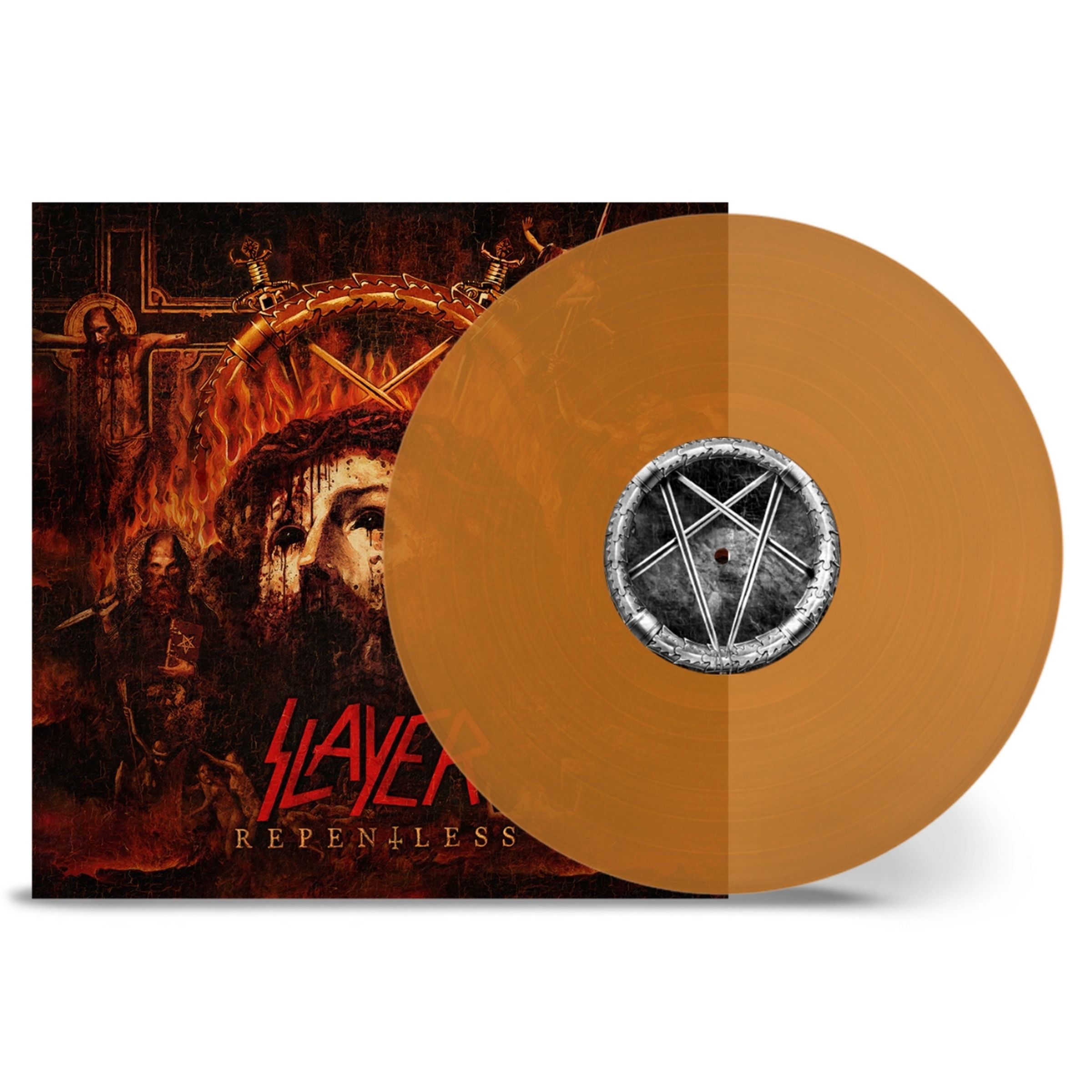 Slayer – Repentless (Transparent Yellow Vinyl) — barcode 0727361567064